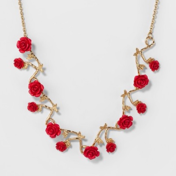 BaubleBar Jewelry - 🌸 BaubleBar Rose Bud Statement Necklace